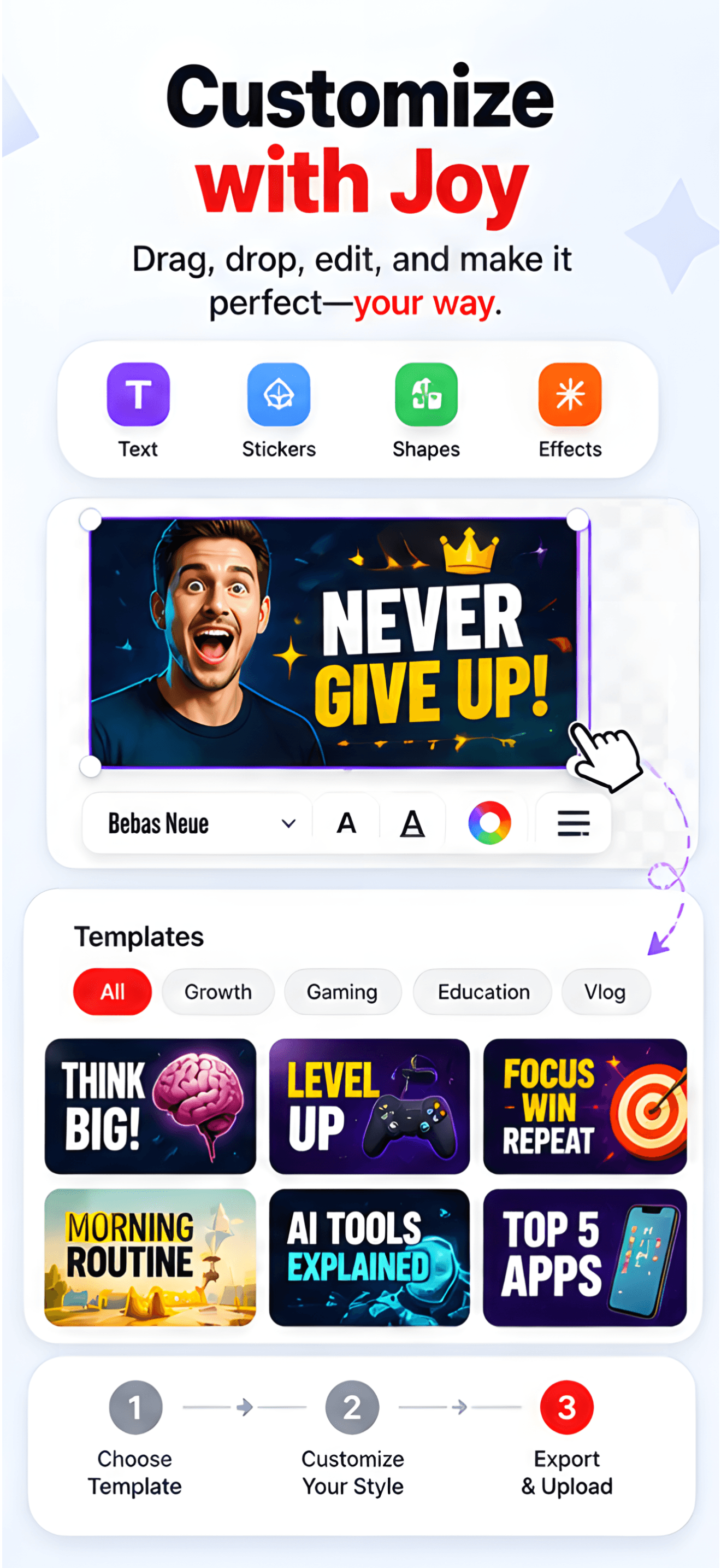 Thumbnail AI Pro Style Library
